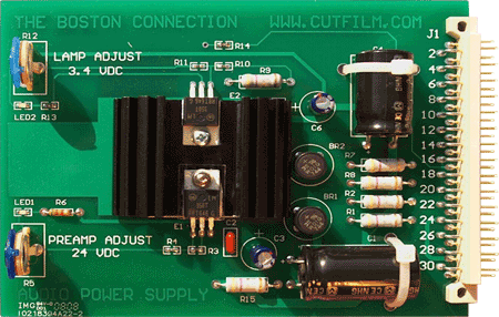 Audio Amplifier Power Supply for Standard Speed "00" Model Steenbecks